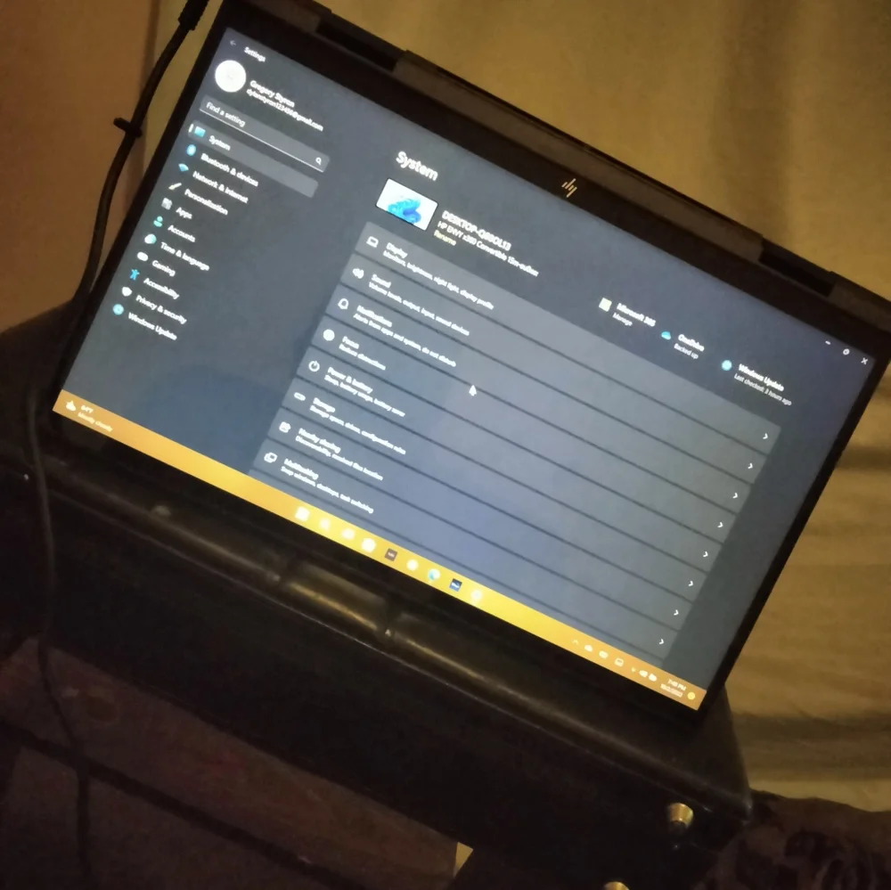 HP envy x360 convertible 15m